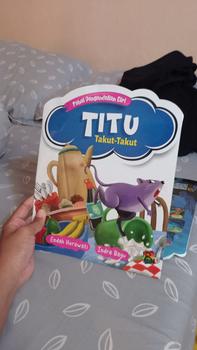 Product Review of Seri Fabel Pengendalian diri - Titu takut takut - bestari kids from Tokopedia customer review 1