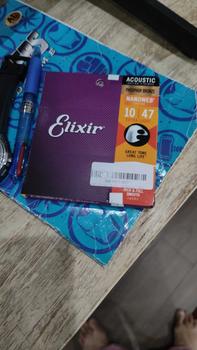 Product Review of Senar Gitar Elixir Acoustic Xtra Light 16002 10-47 Phosphor Bronze from Tokopedia customer review 0