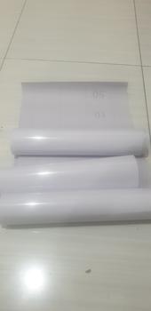Product Review of Stiker putih glossy/metalic / skotlet putih glossy/metalic from Tokopedia customer review 0