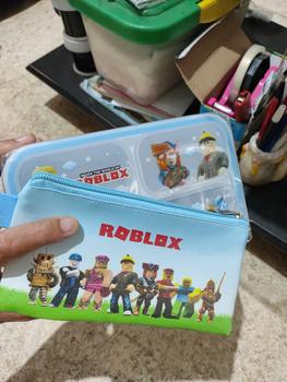 Product Review of Set kotak makan roblox dan tempat minum roblox dapat keduanya from Tokopedia customer review 0