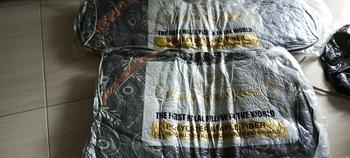 Product Review of Bantal dan Guling Harvest Hitam Jumbo Original Paket 1 Set from Tokopedia customer review 0