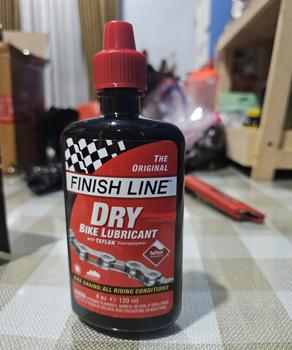Product Review of Oli Pelumas Rantai Finish Line Teflon Plus Dry Lube from Tokopedia customer review 0