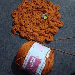 POLY D18 POLOS 30 Ungu Tua BENANG RAJUT Q