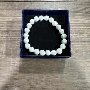 Gelang Natural White Moonstone