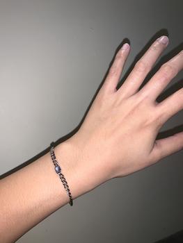 Product Review of MDC x Gelangelicca - Kendra Aquamarine Bracelet - Hypoallergenic from Tokopedia customer review 2