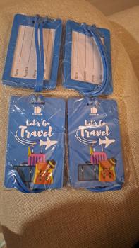 Product Review of Luggage Tag atau Gantungan ID card Koper ID seri 0120 from Tokopedia customer review 0