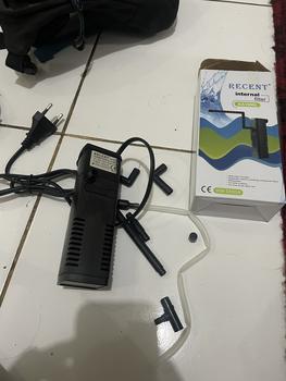 Product Review of POMPA AIR AQUARIUM INTERNAL FILTER RECENT AA 1000L 1000 L from Tokopedia customer review 1