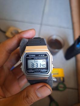 Product Review of Casio General F-91WM-7ADF F-91WM F-91 F91WM F 91WM  Stopwatch Kaca from Tokopedia customer review 2