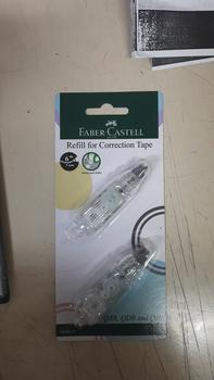 Product Review of Refill/Isi Tipex Kertas QJR/QAR/QDR isi 2 Pcs Faber Castell (SET) from Tokopedia customer review 0
