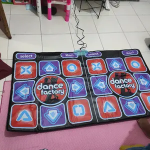 Double Dancing Mat dengan 2 Game Controller Dancing Pads
