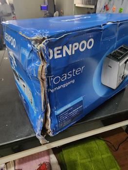 Product Review of Toaster Denpoo Pemanggang Roti Elektrik DT 025SD from Tokopedia customer review 1