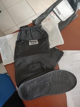 Product Review of Cover Sepatu Anti Air Hujan Sarung Sepatu Mantel Pelindung Sepatu from Tokopedia customer review 0