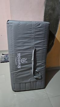Product Review of Kasur Lipat Uniland Sleep 120x200 / Travel Bed Mattress BONUS Tas from Tokopedia customer review 1