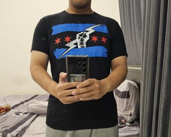 Product Review of [KAOS 24's] Return of CM Punk T-Shirt | Kaos Distro from Tokopedia customer review 0