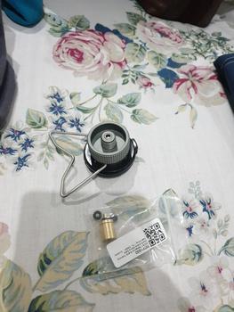 Product Review of Adapter / Konverter Kepala Ulir Canister Gas Kaleng Kompor Portable from Tokopedia customer review 0