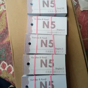 (410 kanji) FLASH CARD KANJI & KOTOBA N5 bahasa jepang