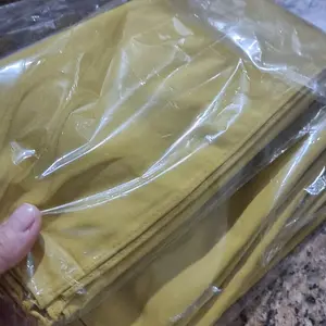 Serbet Napkin Lap Polos Ukuran 48cm x 48cm untuk Hotel Restoran Cafe