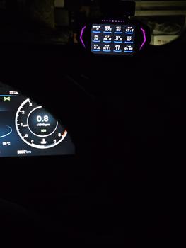 Product Review of HUD Head Up Display P24 Multifunctional LCD Meter OBD2 from Tokopedia customer review 1