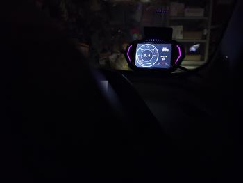 Product Review of HUD Head Up Display P24 Multifunctional LCD Meter OBD2 from Tokopedia customer review 3