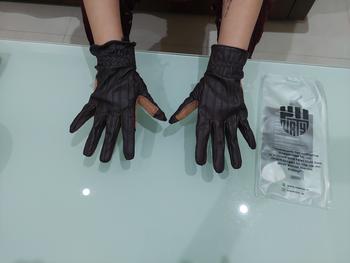 Product Review of Northy Glory Leather Gloves-Sarung Tangan Motor Kulit from Tokopedia customer review 1