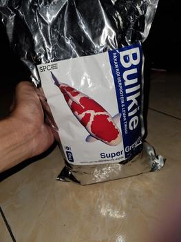 Product Review of 1mm Makanan / Pakan Pelet Ikan Koi Growth Apung 1 Kg Bulkie from Tokopedia customer review 0