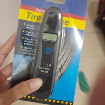Product Review of Alat Pengukur Tekanan Angin Ban Mobil Motor Tire Pressure Gauge from Tokopedia customer review 0