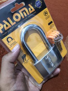 Product Review of PALOMA PLP 508 GEMBOK PAGAR PANJANG PADLOCK LONG P-500 70MM CHROME from Tokopedia customer review 1