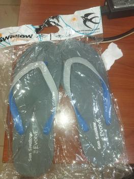 Product Review of Pria Sandal Jepit Jumbo Sun Swallow Evolve 10.5 dan 11.5 Sendal Karet Hitam Cowok from Tokopedia customer review 0