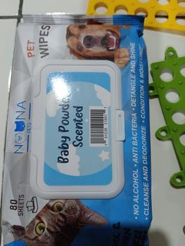 Product Review of TISSUE BASAH HEWAN [ PET WET WIPES ] from Tokopedia customer review 0