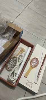 Product Review of Lumi White Slim Line Straightener 1 Inch from Tokopedia customer review 1