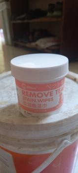 Product Review of Pet Remove Tear Stain Wipes -Tissue Kapas Pembersih Mata Anjing Kucing from Tokopedia customer review 1