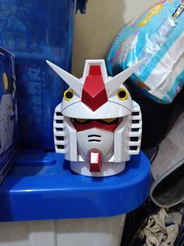 Product Review of Gundam RX-78-2 Cup / Head Mug Stainless Steel Gelas Gundam from Tokopedia customer review 3