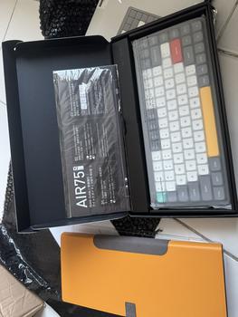 Product Review of Paket NuPhy Air75 V2 QMK Wireless Custom Mechanical Keyboard + NuFolio V3 from Tokopedia customer review 1