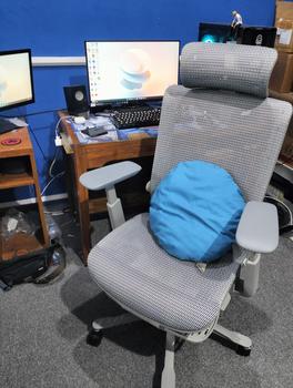 Product Review of OXIHOM FSM6 FSM6F Kursi Mesh | Kursi Foam Kursi Gaming Kursi Kantor Kursi Ergonomis Premium dengan ketinggian dapat disesuaikan Chassis multifungsi dan Penyangga Kaki Footrest Furniture Sandaran from Tokopedia customer review 0