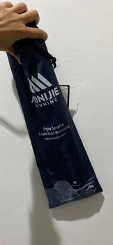 Product Review of Aonijie Foldable Trekking Pole E4201 - Trail Running Hiking GOLD GRAY from Tokopedia customer review 0