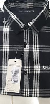 Product Review of Simple Perfect Baju Kemeja Chicago Pria Lengan Pendek Exclusive Premium Motif Kotak Katun Casual from Tokopedia customer review 1