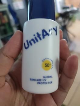 Product Review of UNITARY Global Suncare UV Protector SPF 50+ PA++++ (Mixed Skin) Perawatan Wajah from Tokopedia customer review 0