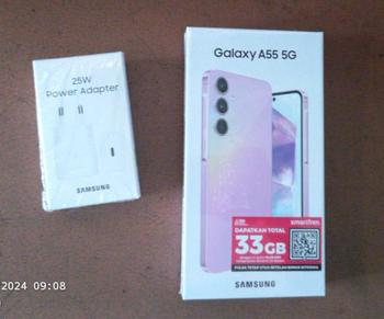 Product Review of Samsung Galaxy A55 5G 8/256GB + 12/256GB Garansi Resmi Sein 1 Tahun from Tokopedia customer review 2