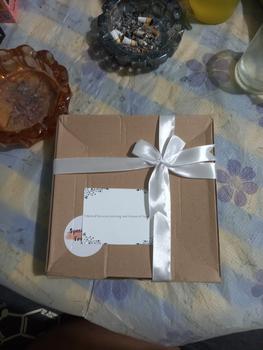 Product Review of HAMPERS HIJAB SEGI EMPAT EXCLUSIVE | HAMPERS LEBARAN IDUL FITRI from Tokopedia customer review 0