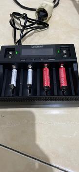 Product Review of Charger Baterai LiitoKala Lii D4XL Original dengan 4 Slot Charging untuk Nimh/Nicd, Li-ion, Li-Ion, dan LiFePo4 Battery from Tokopedia customer review 0