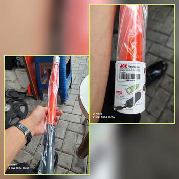 Product Review of Krisbow Powerlite Tongkat Lalu Lintas 34 Cm Signal Light Lampu Parkir from Tokopedia customer review 1