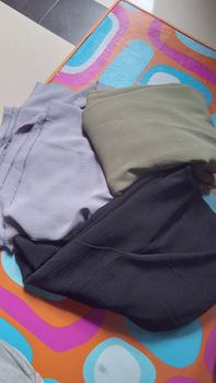 Product Review of Kain CEY Airflow Crinkle PREMIUM Grade A (WARNA1-30) REVINTEX BANDUNG from Tokopedia customer review 0