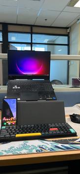 Product Review of Paket Nuphy Air96 V2 QMK Wireless Mechanical Keyboard + NuFolio V3 from Tokopedia customer review 0