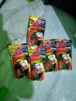 Product Review of Pelet Makanan Ikan Hias Agaru Floating Terapung 100 gr from Tokopedia customer review 0