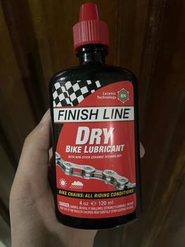Product Review of Oli Pelumas Rantai Finish Line Teflon Plus Dry Lube from Tokopedia customer review 0