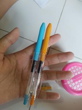 Product Review of Zebra Kokoro Sweet Gel Pen 0.5mm Black / Pulpen Ballpoint Murah from Tokopedia customer review 0