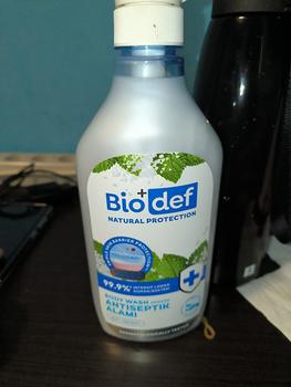 Product Review of Biodef Mint - Sea Salt Botol 550ml| Sabun Mandi Cair Antiseptik Aman dan Halal | Sabun Mandi Melembabkan Whitening | Sabun Mandi Cair untuk Kulit Kering from Tokopedia customer review 0