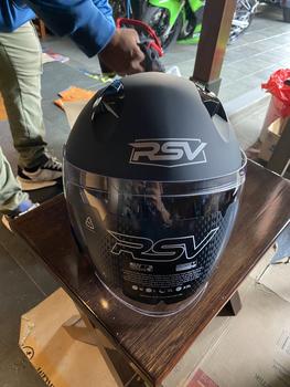 Product Review of HELM Half Face RSV SV300 BLACK DOFF Motorcycle from Tokopedia customer review 1