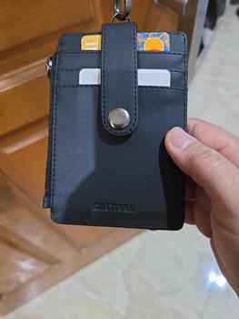 Product Review of Cartiera Vex Lanyard ID Card Name Tag Kalung Pria Wanita Kulit Praktis Premium from Tokopedia customer review 1