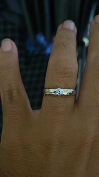 Product Review of Cincin Perak 925 Unisex SSR100 from Tokopedia customer review 0